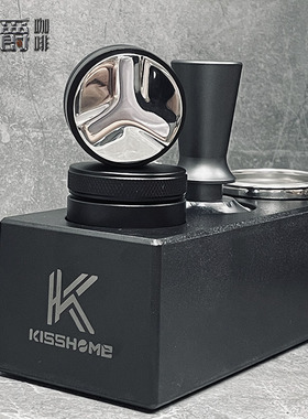 咖啡布粉器51mm58mm53mm意式手柄专用东菱不锈钢三桨辅助工具