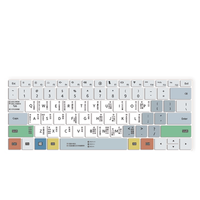 华为MateBook14D16功能键盘膜
