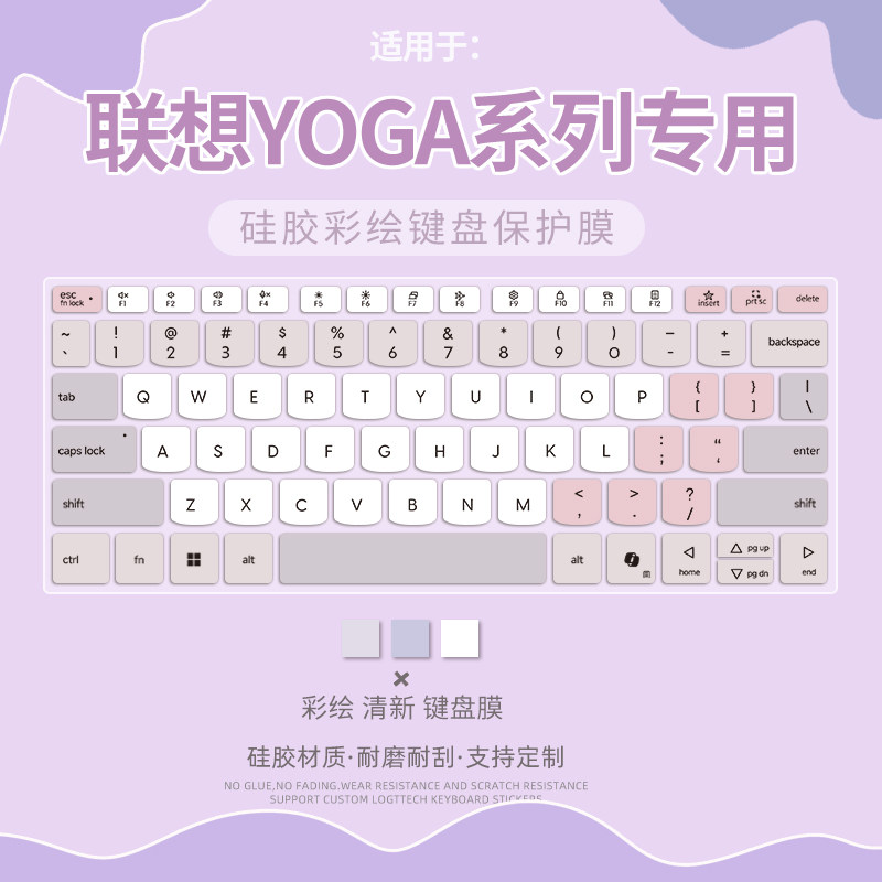 适用2025款联想YOGA  Air15/14s/14c/14键盘保护膜YOGAPro16s/14s笔记本电脑YOGABook9i防尘膜Pro14AI全覆盖