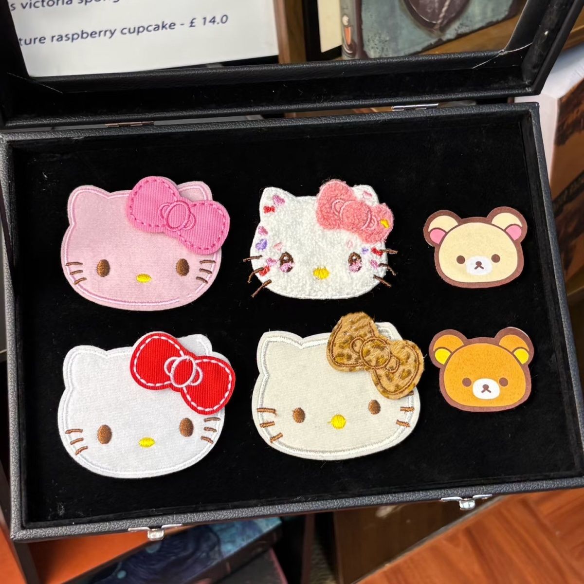 超可爱的猫咪脑袋整理碎发魔术贴发卡化妆敷面膜无痕刘海贴粘发贴