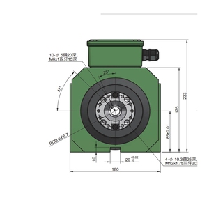 NT40 SM55 供应东莞深圳中山台湾翰坤HARDY内藏式 搪铣主轴动力头