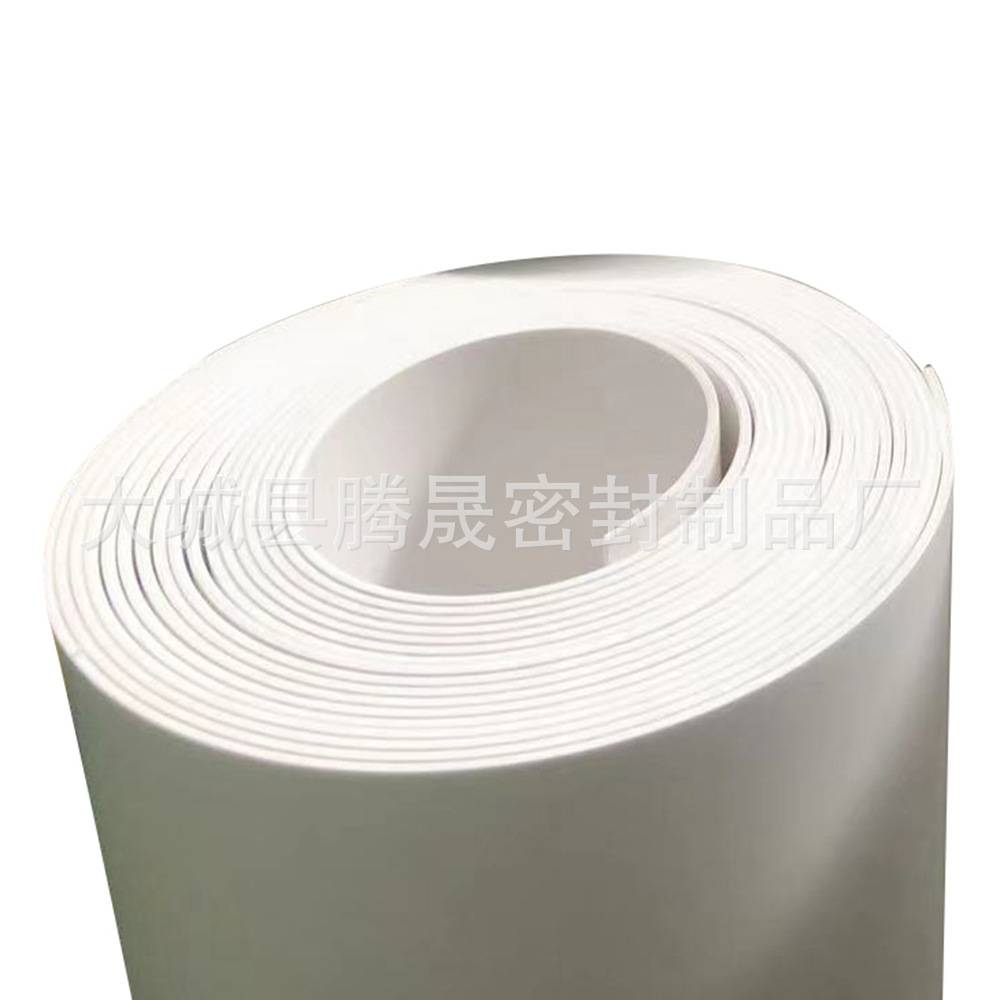 厂家定制膨体四氟版ptfe四氟垫片膨体四氟板PTFE楼梯板四氟软板