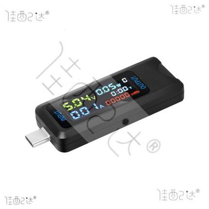 DC 4.5~36V 0-8A数显电压电流容量测试仪多功能USB Type-C接口