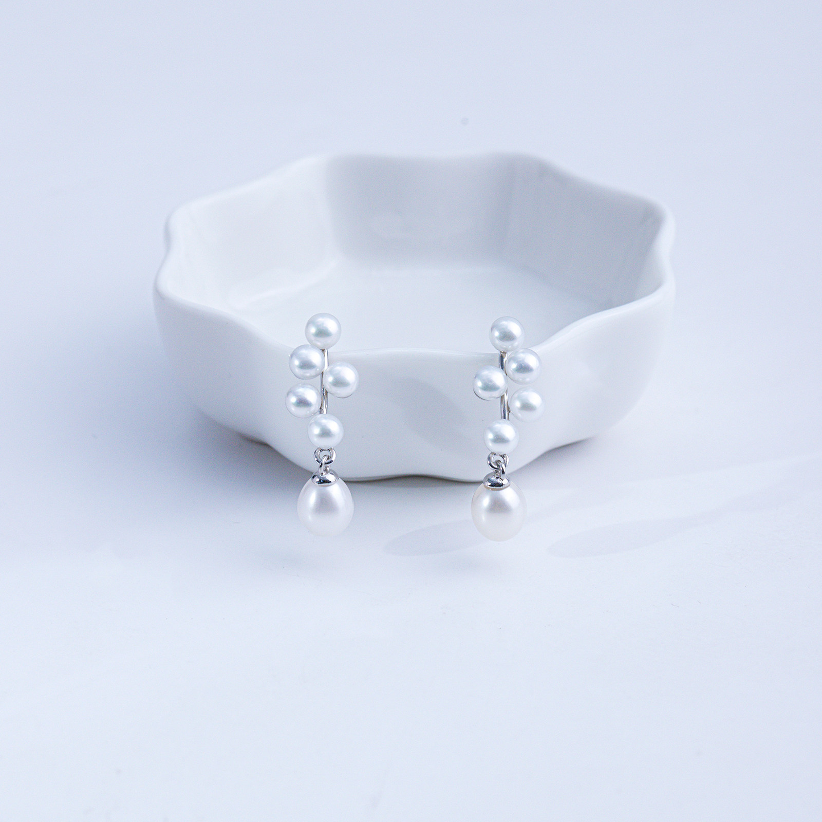 ANGEPERLE/天使之泪淡水珍珠精致耳饰气质百搭时尚4-5/6-7mm,珠宝/钻石/翡翠,耳饰,淘宝优惠券,粉丝福利购,淘宝优惠卷