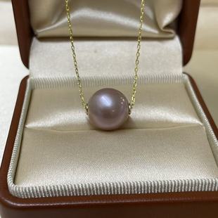 ANGEPERLE/天使之泪淡水珍珠紫珠路路通套链13-14mm