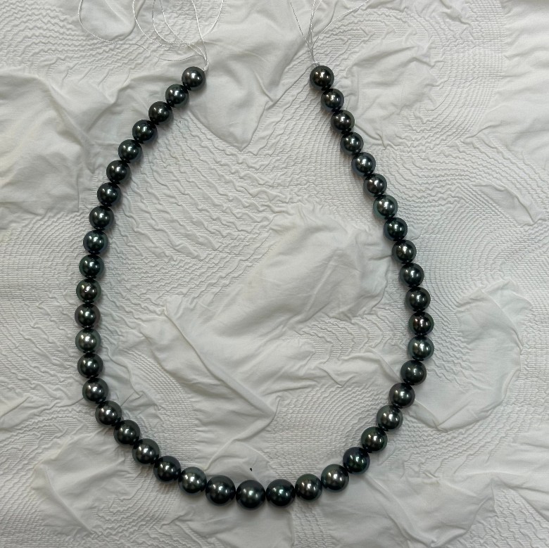 ANGEPERLE/天使之泪海水珍珠大溪地项链14K金8-11mm