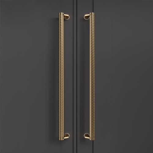 极简玻璃门拉手不锈钢金色