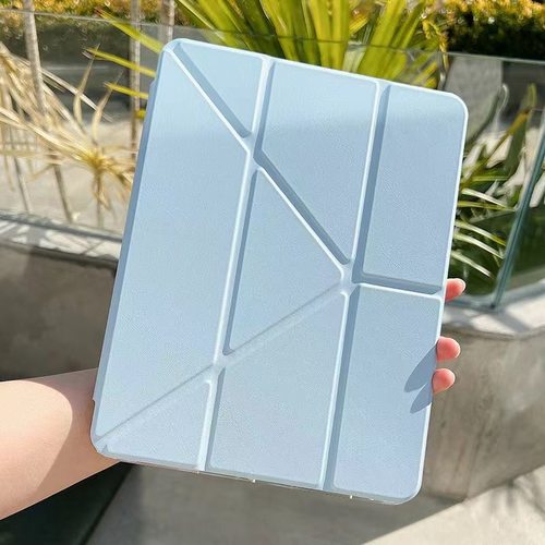 iPadY折亚克力透明壳简约轻薄