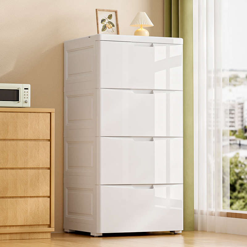 ABS鋼化塑料材質抽屜式收納柜