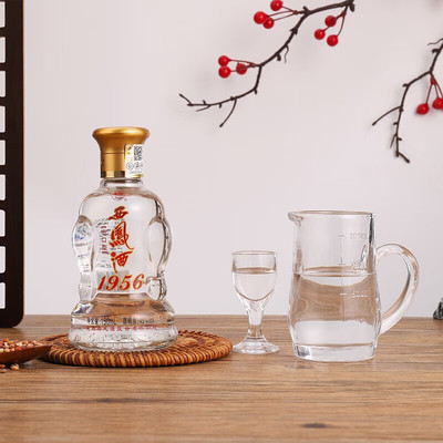 西凤酒1956出口版45度绵柔凤香型纯粮食白酒自饮小酒150mL口粮酒