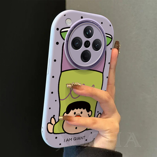 卡通pro网红创意倒立胖虎 保护套0pp0fnidx8ultra新款 适用oppofindx8s手机壳全包防摔x8s 高级感女x8por硅胶