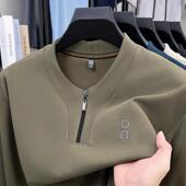 半拉链领卫衣男套头上衣长袖 新款 上衣 男装 繁花百货优品小铺春季