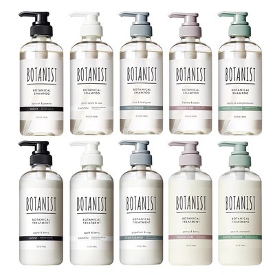 日本BOTANIST植物学家柔顺洗发水护发素蓬松控油清爽头皮清洁护理
