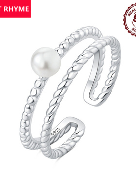 跨境批发货源S925纯银百搭简约双