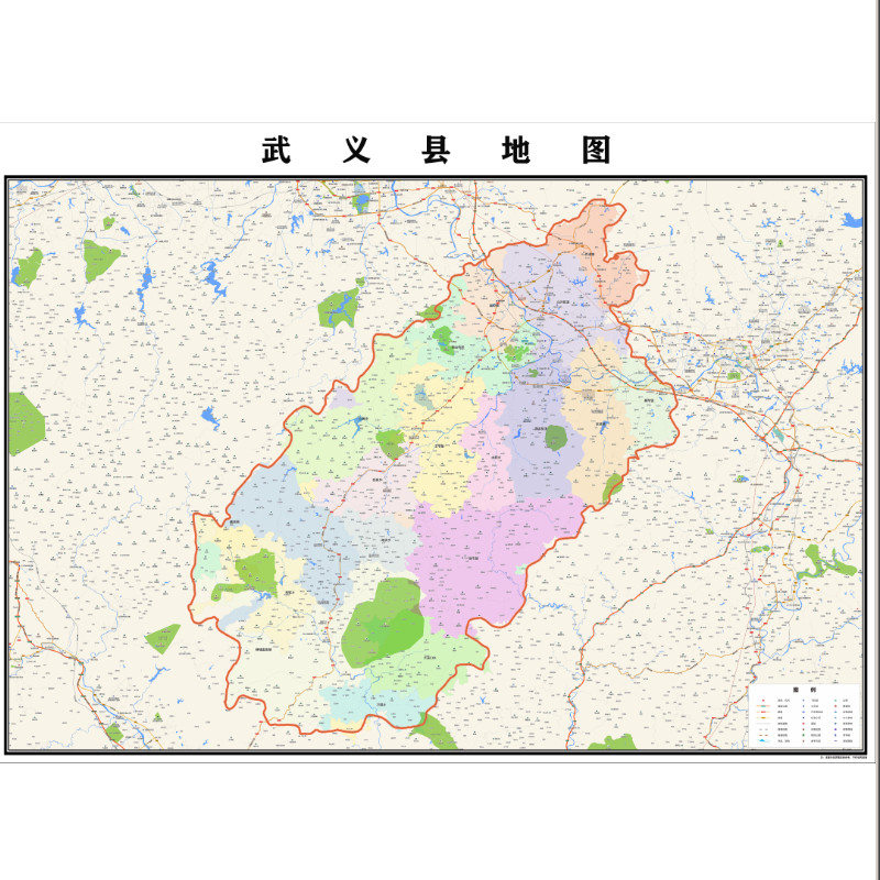 武义县地图2023年行政区划市区主城区街道交通地图定制图片素材
