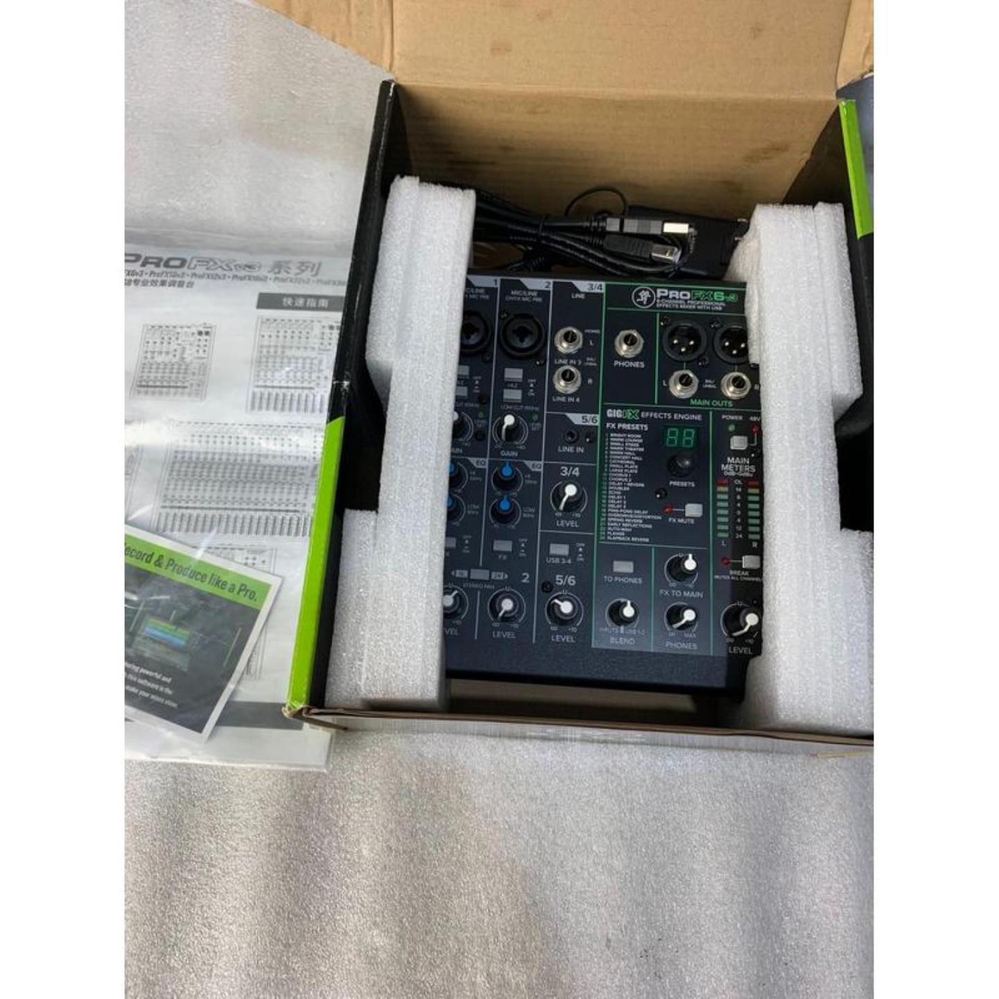 （议价)美奇profx6v3调音台成色实拍箱说配件都在不讲价