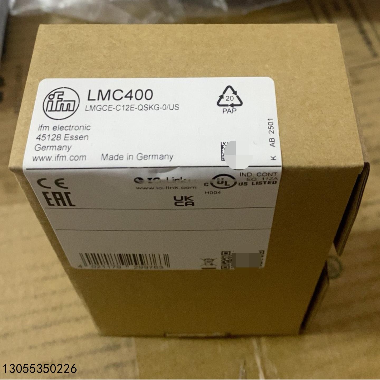 （议价）全新原装正品IFM易福门LMC400传感器德国制造安全可