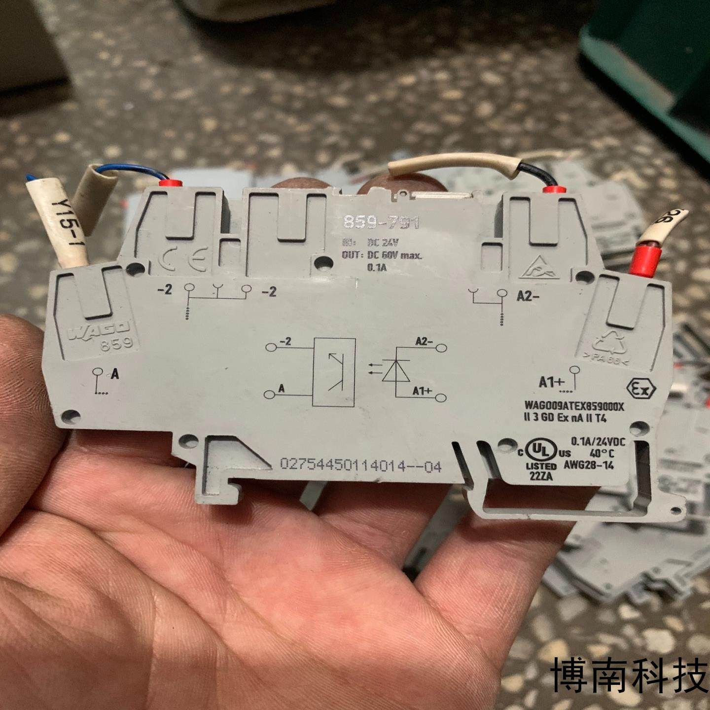 （议价)原装正品德国万可WAGO光电耦合器模块859-791拆机议价产品