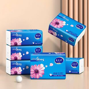 嘉乐琪420张抽纸餐巾纸家用实惠装整箱装纸巾木桨卫生纸擦手纸批