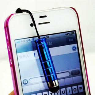 迷你子弹头手机平板通用触屏笔液晶写字触控笔发批可定制logo