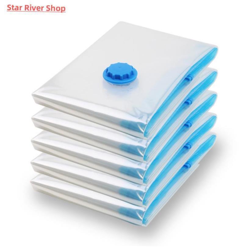 方便的真空袋储存家庭组织者透明Clo