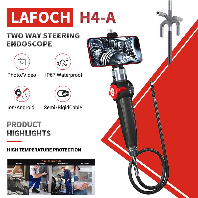 RALCAM/锐看耐高温汽修内窥镜 360度转向内窥镜 手机工业内窥镜