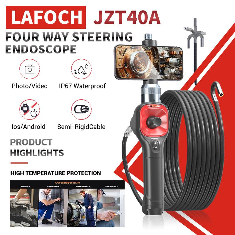 RALCAM/锐看高清智能汽修内窥镜 零器件检修双向360度工业内窥镜