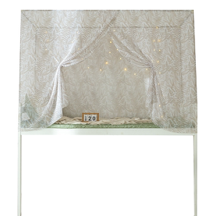 学生宿舍蚊帐加密加厚寝室男女生上下铺防蚊遮挡帐子一体式含支架