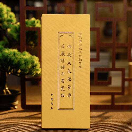 佛说无量寿经经折本竖版繁体