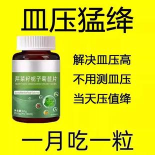血压高适合用】血压偏高者适用芹菜籽菊苣片头晕心悸疲惫中药材