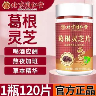北京葛根灵芝片熬夜喝酒加班男女中老年成人官方官网店官网