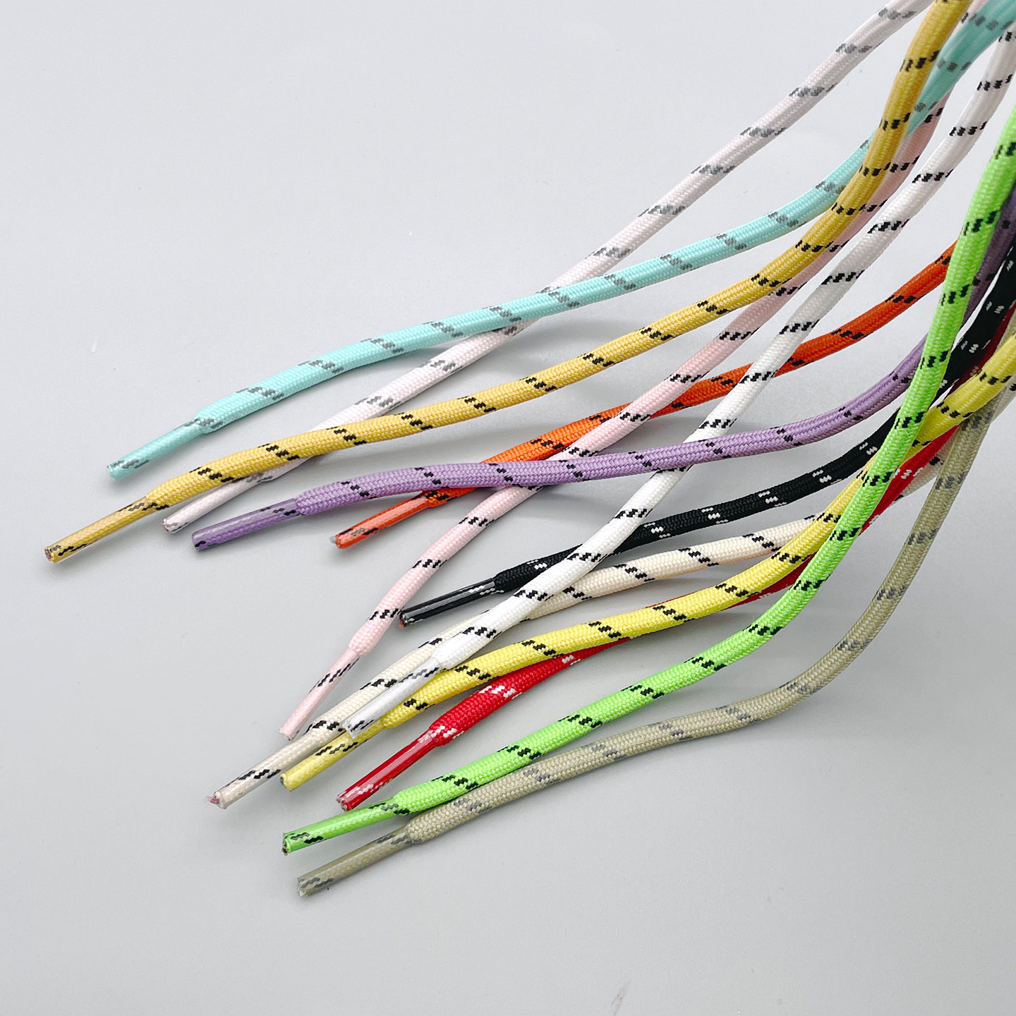 适配斯凯奇火星猫爪熊猫老爹鞋带圆形插色黑粉红米白色鞋绳潮流,服饰配件/皮带/帽子/围巾,鞋带,淘宝优惠券,粉丝福利购,淘宝优惠卷