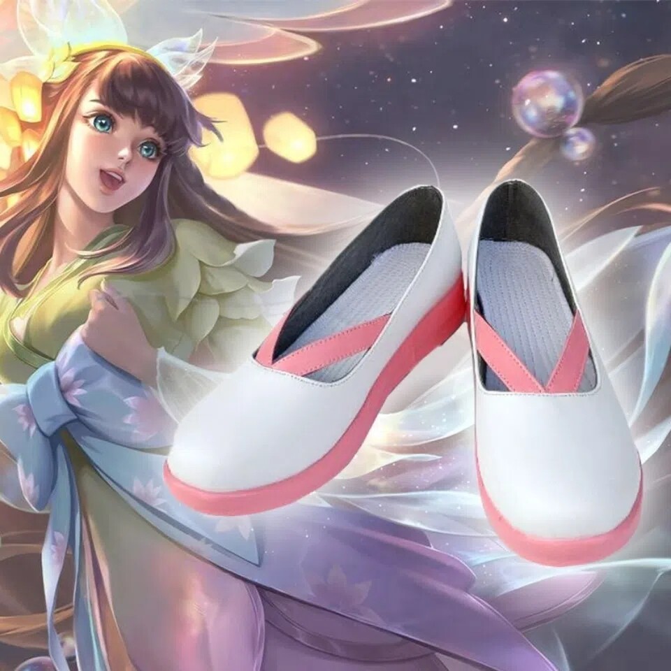 王者荣耀 娜可露露cos鞋 晚萤古风套装cosplay鞋子 支持来图定制