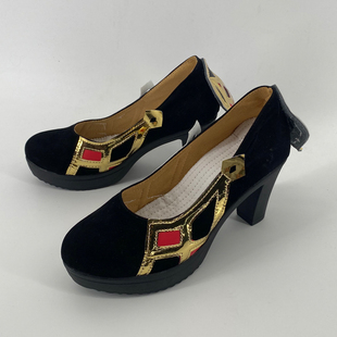 崩坏3 虚构游戏花火cos鞋定制高跟大码增高动漫鞋定做cosplay漫展