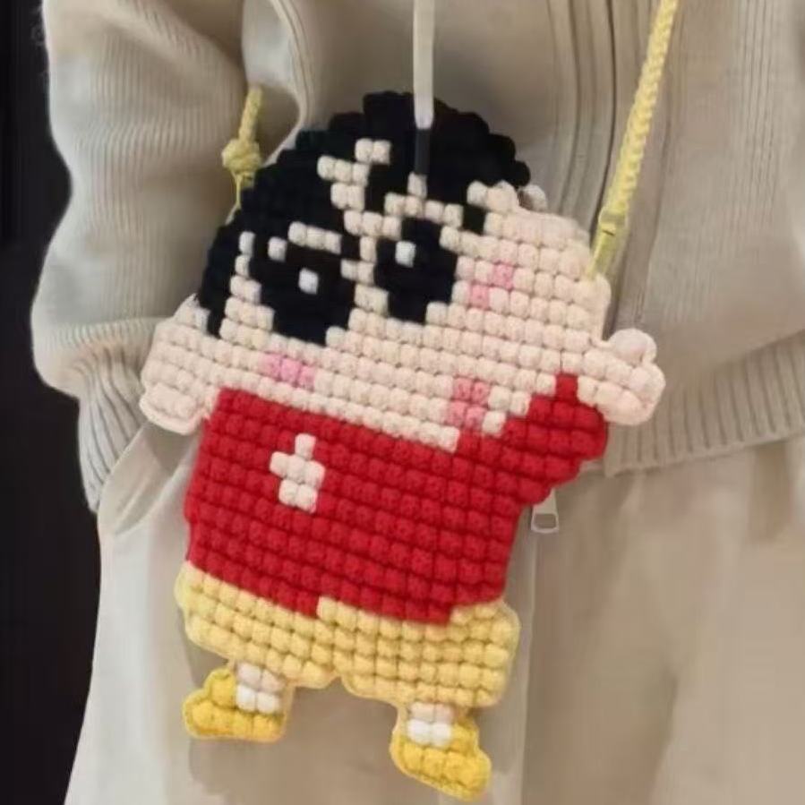 蜡笔小新像素包自制DIY材料包