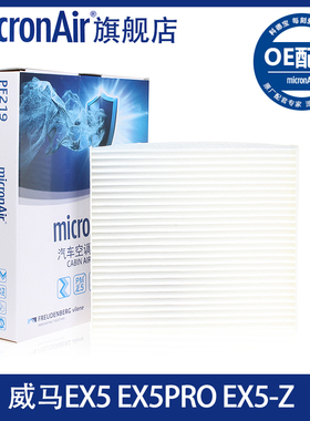 科德宝适配威马EX5/EX5 PRO /EX5-Z 电动车每刻爱空调滤芯格清器