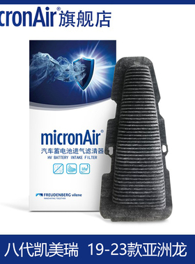 适配八代凯美瑞19-23款亚洲龙双擎雷克萨斯ES300蓄电池空气滤芯