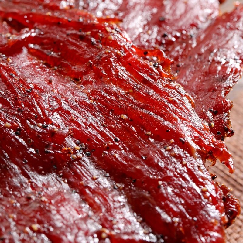 裕杨猪肉脯500g袋装原切后腿肉脯