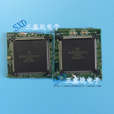 MC68332ACFC16  MC68332ACFC进口原装拆机带板集成IC