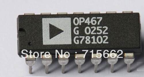 OP467GP OP467G OP467 0P467原装进口拆机 放大器 DIP-14