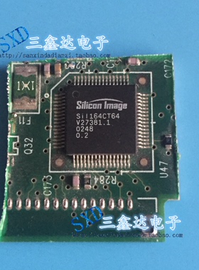 SIL164CT64 SIL164CT SIL163BCTG100原装进口拆机带板集成电路