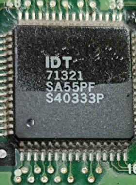 IDT71321 SA55PF IDT71321进口原装拆机带板存取存储器电子芯片