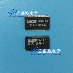 THC63LVDF64A THC63LV THC63LVDF63A进口原装拆机集成IC质量保证