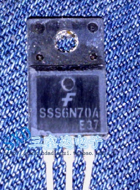 SSS6N70A 6N70A原装拆机原字  TO-220F 场效应管 测好