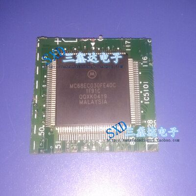 MC68EC030FE40C  MC68EC030FE原装拆机带板微处理器