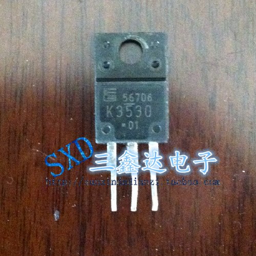 2SK3530 K3530原装拆机塑封  7A 800V MOS场效应管 测试好