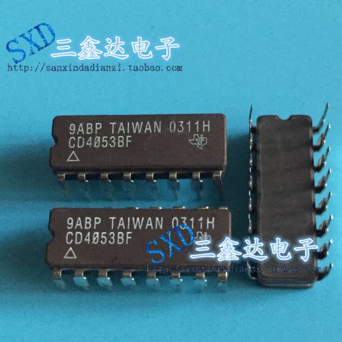 CD4053BF  CD4053BF进口原装拆机 陶瓷芯片 军工级DIP质量保证