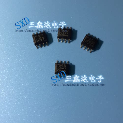 TL072C TL072进口原装拆机运算放大器芯片SOP-8 质量保证