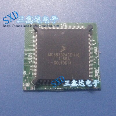 MC68332ACEH16  MC68332 原装进口拆机带板微控制器 BQFP-132