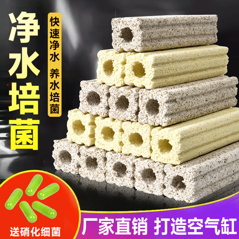 细菌屋鱼缸专用生化滤材过滤培菌材料底滤缸硝化细菌纳米培养屋